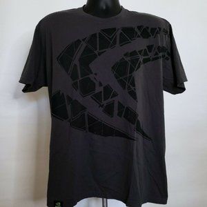Nvidia T-Shirt XL Black Claw Logo on Dark Gray